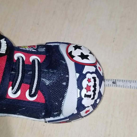 Chulis Navy Star Denim Sneakers Sz 5 - Picture 12 of 12